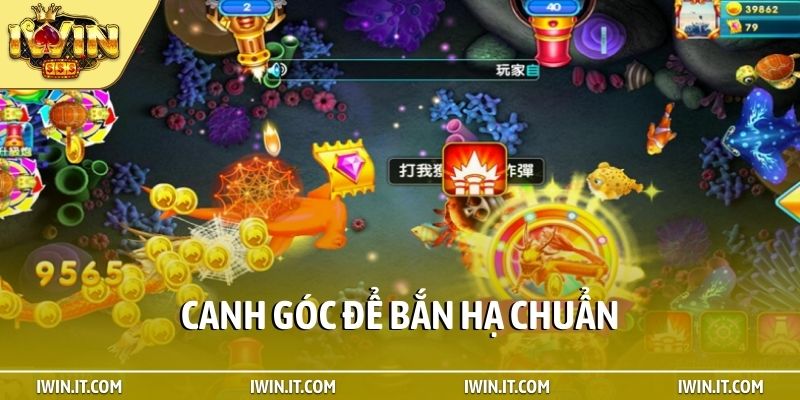 Canh góc để bắn hạ chuẩn